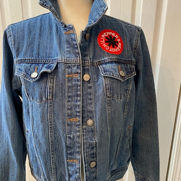 Red Hot Chili Peppers jean jacket - Picture 3 of 10
